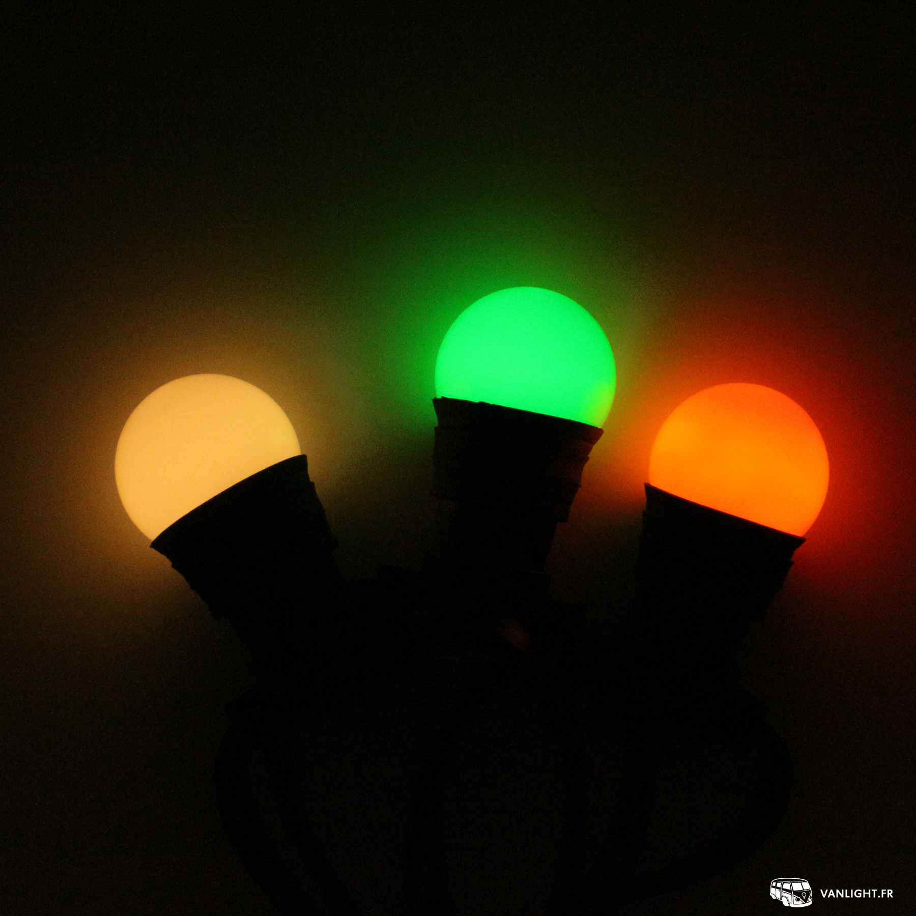 Location Guirlande Guinguette 10 mètres "BLANC CHAUD, ORANGE, VERT" blanc chaud orange vert